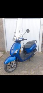 Sym Fiddle 2 blauw, Fietsen en Brommers, Scooters | SYM, Ophalen, Gebruikt, Fiddle