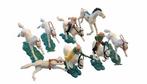 Set timpo toys 8 paarden met 3 ruiters, Ophalen of Verzenden, Zo goed als nieuw