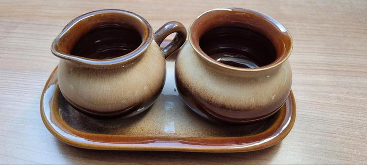 Original Gerz West Germany melkstel, Huis en Inrichting, Keuken | Servies, Gebruikt, Overige typen, Overige stijlen, Keramiek