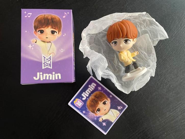 Jimin Tiny Tan BTS Tinytan Mcdonalds Happy Meal Kpop, Kinderen en Baby's, Speelgoed | Actiefiguren, Nieuw, Ophalen