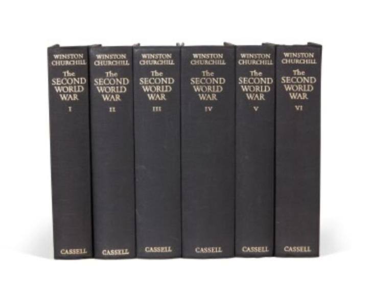 CHURCHILL The Second World War 6 delen HC 1948 Eerste Druk, Boeken, Oorlog en Militair, Zo goed als nieuw, Algemeen, Tweede Wereldoorlog