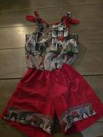 Leuke zomerse jumpsuit voor meisjes, Kinderen en Baby's, Babykleding | Overige, Ophalen of Verzenden, Zo goed als nieuw, Onbekend