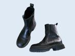 ZARA zwarte leren laarzen/ boots maat 32 ~ SJ2411, Kinderen en Baby's, Kinderkleding | Schoenen en Sokken, Gebruikt, Meisje, Ophalen of Verzenden