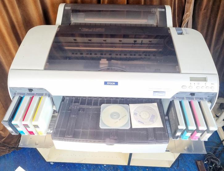 Grootformaat printer: Epson Stylus 4000 Pro, Computers en Software, Printers, Gebruikt, Fotoprinter, Inkjetprinter, Kleur printen