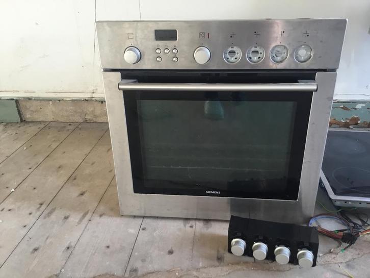 Siemens Oven met Keramische Kookplaat, Witgoed en Apparatuur, Ovens, Gebruikt, Inbouw, Oven, 60 cm of meer, Ophalen of Verzenden