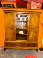 Vintage kast wandmeubel, Antiek en Kunst, Curiosa en Brocante, Ophalen