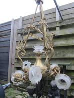 SUPER MOOIE ZWARE ANTIEKE ART DECO LAMP, Ophalen