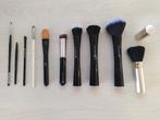 Diverse make up kwasten (Gérard Brinard, Leco, Etos, Hema), Ophalen of Verzenden, Zo goed als nieuw, Zwart, Gehele gezicht