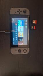 Nintendo Switch met 2 Games + 256GB SD kaart, Spelcomputers en Games, Ophalen, Gebruikt, Online, Overige genres