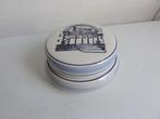 Potje, schaaltje met deksel porselein Delft Blue 't Haske, Antiek en Kunst, Ophalen of Verzenden