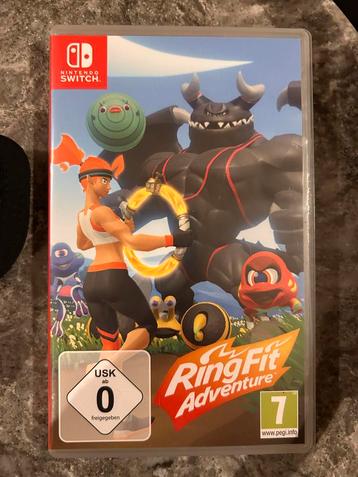 Nintendo Switch Ring Fit Adventure - Compleet! beschikbaar voor biedingen