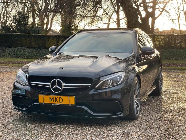 C63 AMG Performance 600PK Carbon air intake /  Lichte Vracht, Auto's, Mercedes-Benz, Bedrijf, C-Klasse, ABS, Achteruitrijcamera