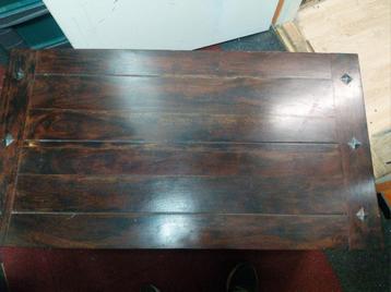 salontafel teakhout beschikbaar voor biedingen