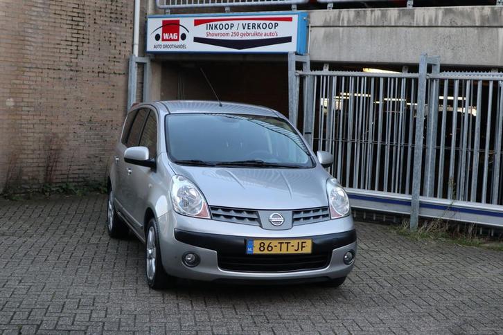 Nissan Note 1.6 First Note (bj 2007, automaat), Auto's, Nissan, Bedrijf, Te koop, Note, ABS, Airbags, Airconditioning, Alarm, Boordcomputer