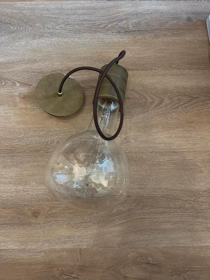 Calex Plafondlamp - Stijlvol Design, Huis en Inrichting, Lampen | Hanglampen, Zo goed als nieuw, Minder dan 50 cm, Glas, Ophalen of Verzenden