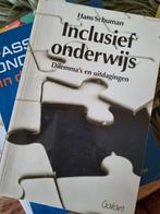 Hans Schuman - Inclusief onderwijs, Ophalen of Verzenden, Hans Schuman