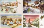kerstkaart, Verzamelen, Ansichtkaarten | Themakaarten, Verzenden, Ongelopen, Feest(dag)
