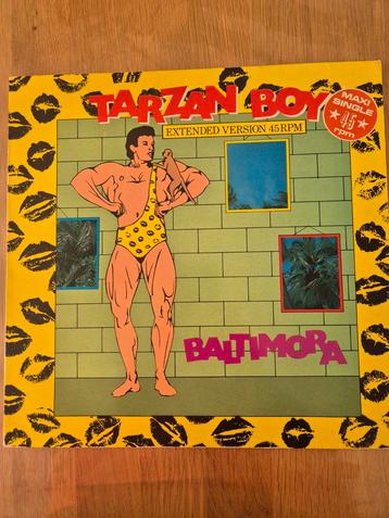 12" Baltimora- Tarzan Boy - 1985 ~ Italo beschikbaar voor biedingen