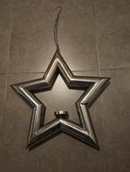 Grote (47cm) kerst ster van rvs met waxinelicht houder, Ophalen of Verzenden, Zo goed als nieuw