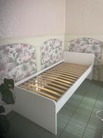 1 persoons bed Ikea, Ophalen, 90 cm, Eenpersoons, Wit