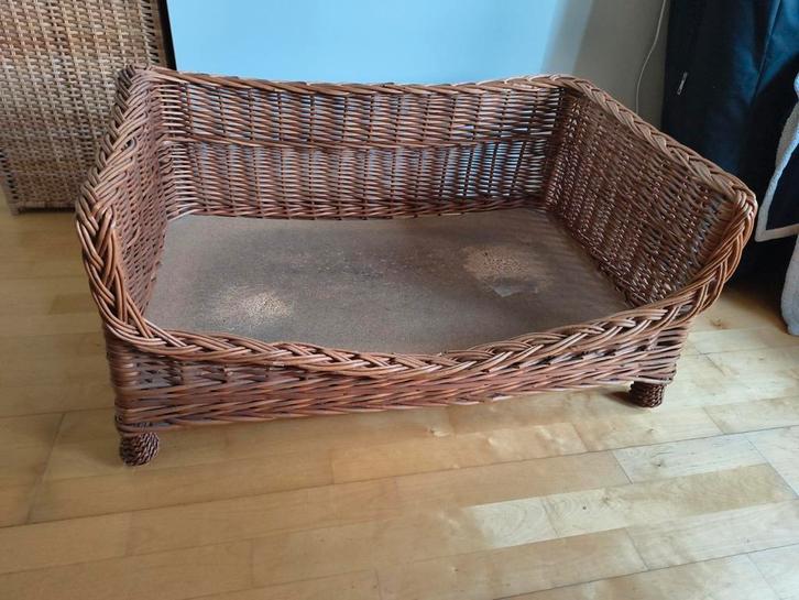 Rieten hondenmand, Dieren en Toebehoren, Hondenmanden, Riet, Ophalen