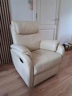 Leren Relaxfauteuil - Comfort en Stijl, Huis en Inrichting, Fauteuils, Ophalen, Gebruikt, 75 tot 100 cm, Modern