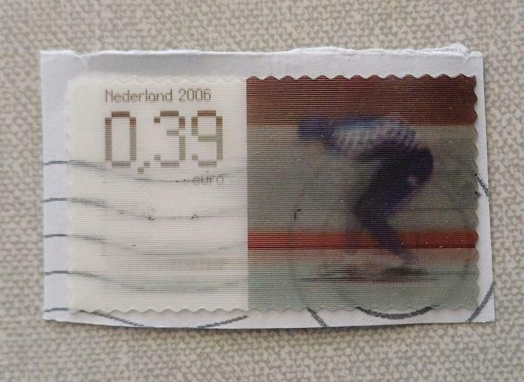 Nederland 2006 -schatster 3-D, Postzegels en Munten, Postzegels | Nederland, Ophalen of Verzenden, Na 1940, Gestempeld