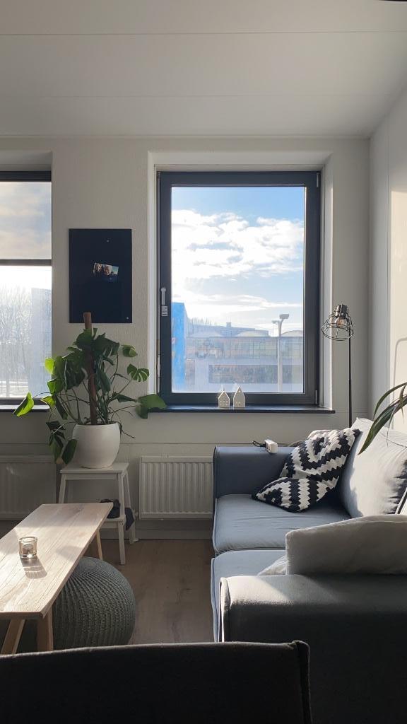 Bank GRATIS OPHALEN, Huis en Inrichting, Banken | Bankstellen, Gebruikt, Rechte bank, Driepersoons, 200 tot 250 cm, 75 tot 100 cm