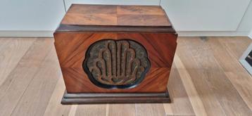 Antieke luidspreker ca. 1930, conus intact beschikbaar voor biedingen