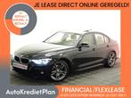 BMW 3-serie 330e High Executive 252pk M-Sport Aut8- Schuifda, Auto's, BMW, Gebruikt, Lease, Financial lease, Zwart