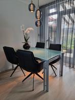Matglazen tafel (van Till interieurs), Ophalen, Gebruikt, 50 tot 100 cm, Vijf personen of meer