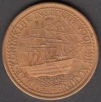 Penning 150 Jaar Koninklijk Instituut voor de Marine 1979, Postzegels en Munten, Penningen en Medailles, Ophalen of Verzenden