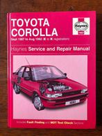 Toyota Corolla repair manual, Auto diversen, Handleidingen en Instructieboekjes, Ophalen of Verzenden