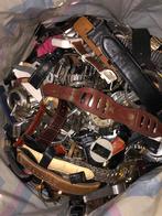 Lot Partij horloge accessoires banden en horloge kasten, Overige merken, Overige materialen, Gebruikt, Verzenden