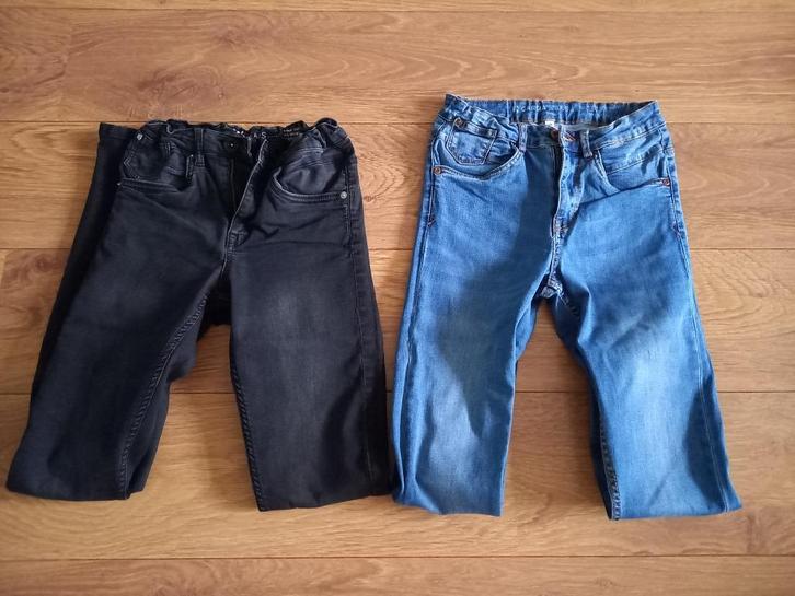 Jeans, skinny, maat 170, Kinderen en Baby's, Kinderkleding | Maat 170, Gebruikt, Meisje, Broek, Ophalen of Verzenden