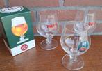 Verzameling bierglazen van PALM en 1 KRIEK BELLE-VUE., Ophalen of Verzenden, Zo goed als nieuw, Glas of Glazen, Palm