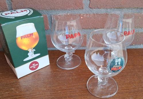 Verzameling bierglazen van PALM en 1 KRIEK BELLE-VUE., Verzamelen, Biermerken, Zo goed als nieuw, Glas of Glazen, Palm, Ophalen of Verzenden