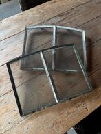 Antieke stalraampjes, Doe-het-zelf en Verbouw, Glas en Ramen, Ophalen, Gevelraam of Ruit, Gebruikt, Minder dan 80 cm