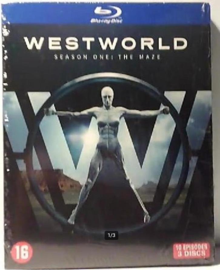 Westworld - Seizoen 1 (3 BLU RAY Set, NL Ondertiteling!), Cd's en Dvd's, Blu-ray, Zo goed als nieuw, Tv en Series, Boxset, Ophalen of Verzenden