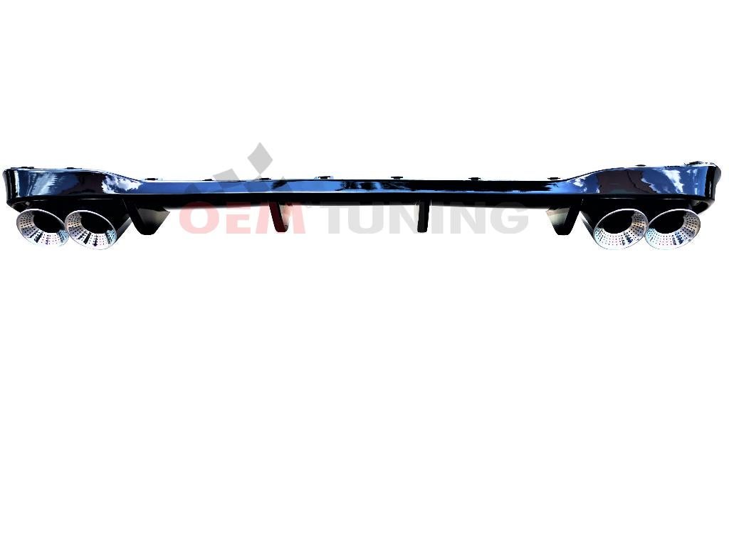 Diffuser geschikt voor GOLF 8 | 8R-Look | 2020-2024 | chrome, Ophalen of Verzenden