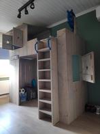 Hoogslaper steigerhout, Kinderen en Baby's, Kinderkamer | Stapelbedden en Hoogslapers, Ophalen, Gebruikt, Hoogslaper