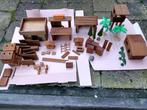 Houten fort, Houten blokkendoos, Aap Noot Mies Vintage, Ophalen of Verzenden