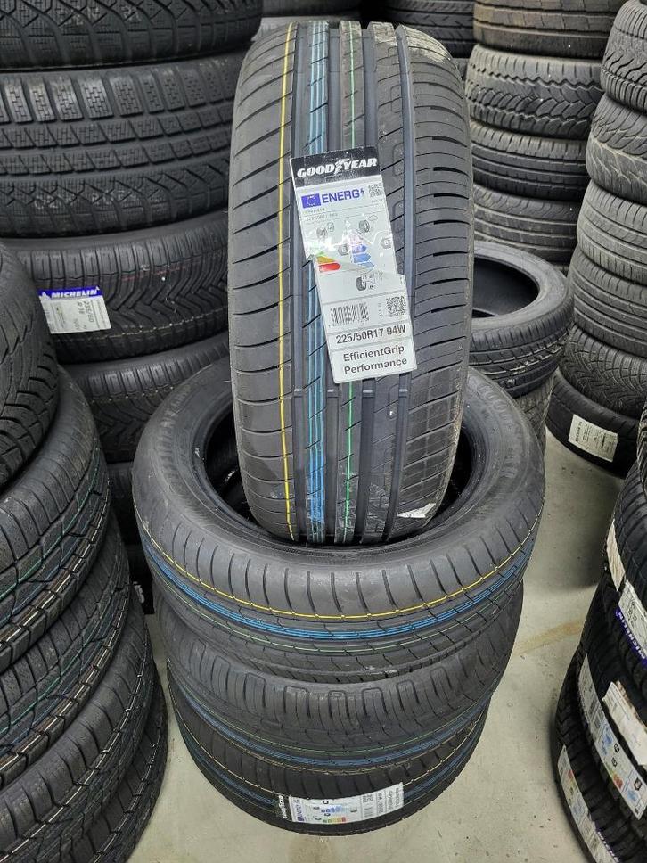 4 x 225/50/17 Goodyear Effigrip Perf NIEUW 420,- ALL IN!, Auto-onderdelen, Banden en Velgen, Band(en), All Season, 17 inch, 225 mm