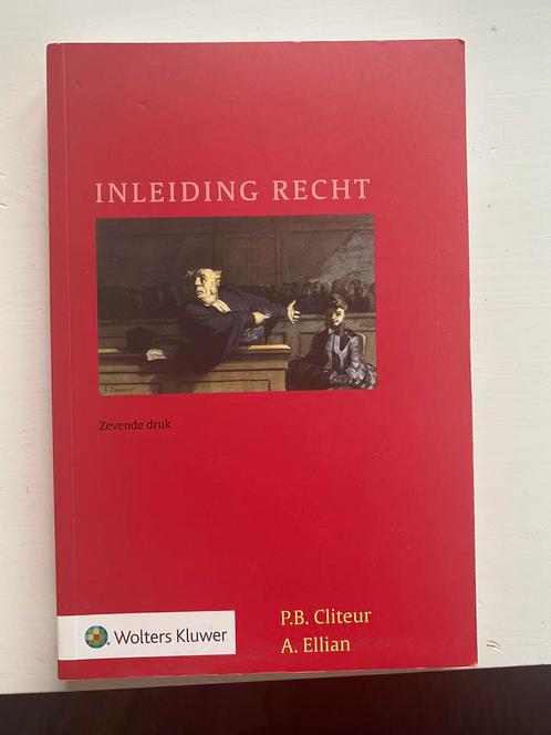 P.B. Cliteur - Inleiding Recht, Boeken, Wetenschap, Nieuw, Ophalen of Verzenden