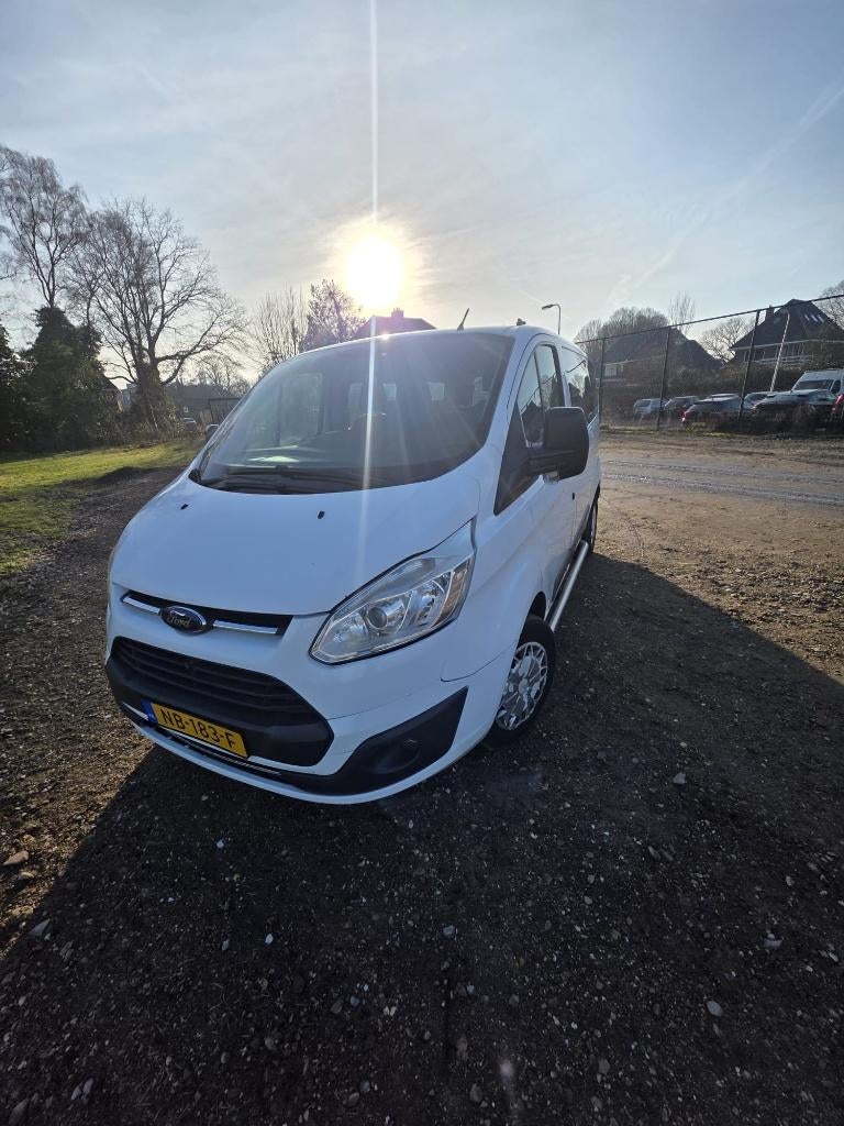 Ford Transit 2.0 D 77KW Kombi 2016 Wit 9p, Auto's, Ford, Voorwielaandrijving, Stof, 1995 cc, 255 €/maand