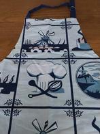Schorten, Huis en Inrichting, Keuken | Textiel, Ophalen of Verzenden, Zo goed als nieuw, Blauw