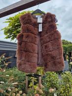 Nieuw bruin gilet bodywarmer fake bont maat M/L, Kleding | Dames, Ophalen of Verzenden, Nieuw, Maat 38/40 (M), Bruin