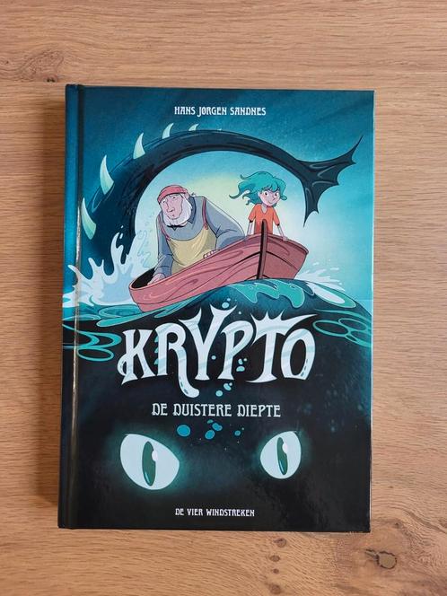Krypto - De duistere diepte (Hans Jorgen Sandnes), Boeken, Kinderboeken | Jeugd | onder 10 jaar, Zo goed als nieuw, Fictie algemeen