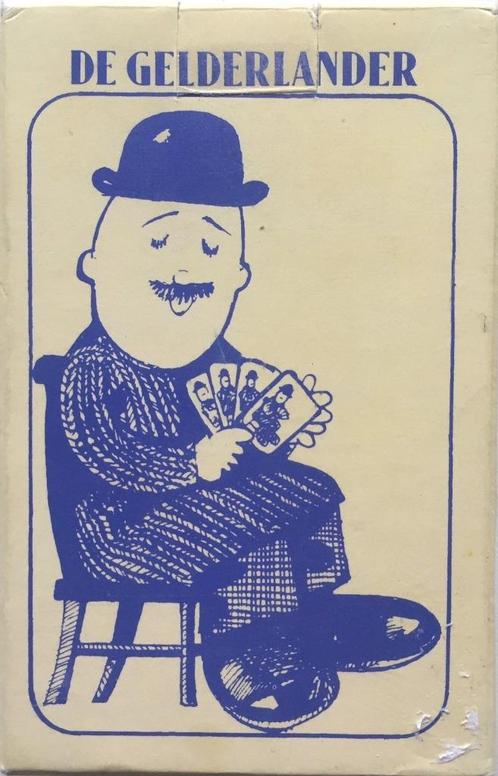 DE GELDERLANDER - Kwartet met GP-mannetje, Verzamelen, Speelkaarten, Jokers en Kwartetten, Zo goed als nieuw, Kwartet(ten), Ophalen of Verzenden