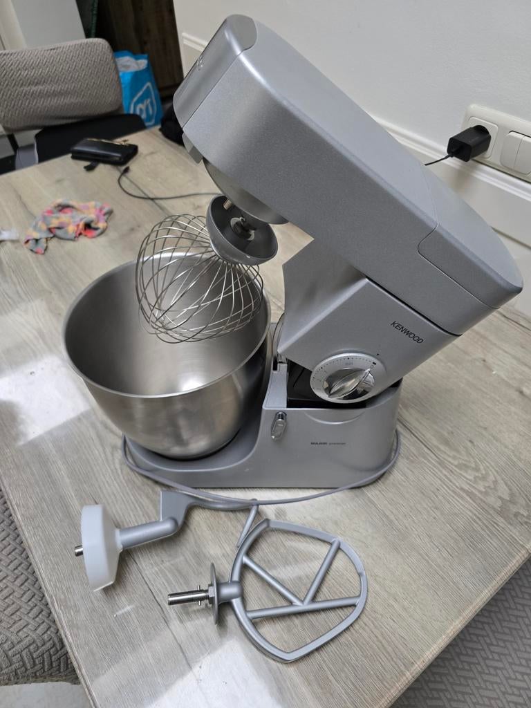 Kenwood Keukenmachine - Major Premier, 4 liter of meer, 3 snelheden of meer, Ophalen of Verzenden, Zo goed als nieuw